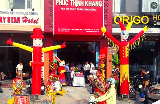 dịch vụ Cho thuê rối hơi sự kiện – Thu hút khách, tạo điểm nhấn ấn tượng tại Hà Nội