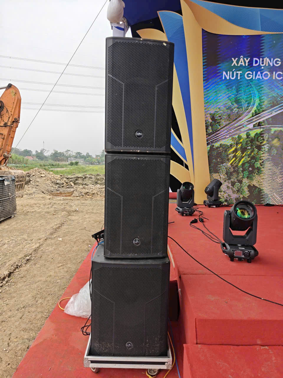 Cổng hơi - Loa - Micro